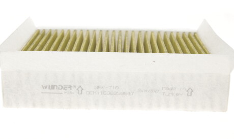 Фото 3 - Фільтр салону WUNDER FILTER WPK 710 (WPK710)