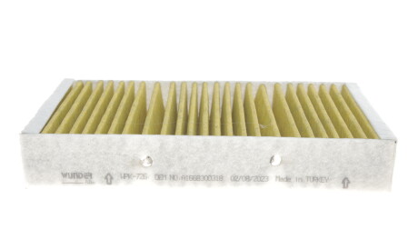 Фото 2 - Фільтр салону WUNDER FILTER WPK 726 (WPK726)
