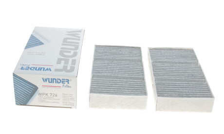 Фільтр салону MB M-class (W166) 11- (вугільний) - WUNDER FILTER WPK 726