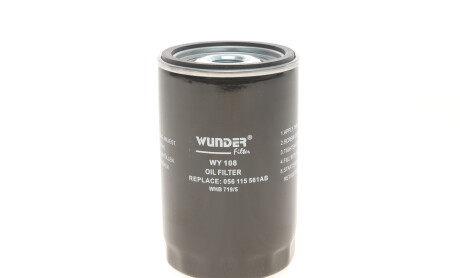 Фото 5 - Масляний фільтр WUNDER FILTER WY 108 (WY108)