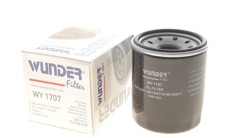Фото 2 - Масляный фильтр WUNDER FILTER WY 1707 (WY1707)