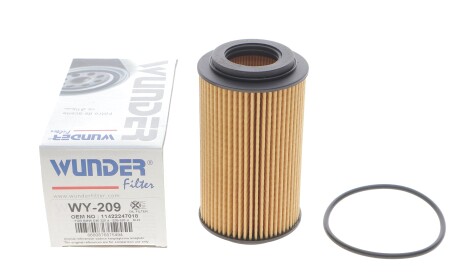 Фото 2 - Масляний фільтр WUNDER FILTER WY 209