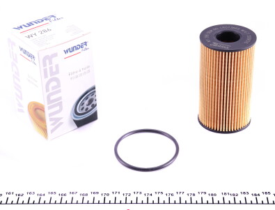 Фільтр масляний Land Rover Discovery Sport 2.0 D 14- - ((LR073669, G4D36A692AA, JDE37128)) WUNDER FILTER WY 286