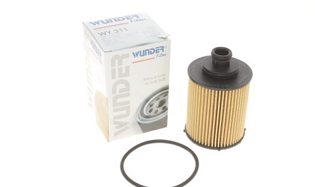 Фильтр масляный Fiat Doblo/Opel Combo 1.3JTD/CDTI 04- (UFI) - WUNDER FILTER WY 311