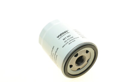 Фото 2 - Масляний фільтр WUNDER FILTER WY 567 (WY567)