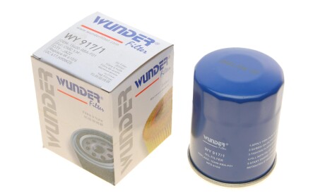 Фільтр масляний WUNDER - WUNDER FILTER WY 917/1