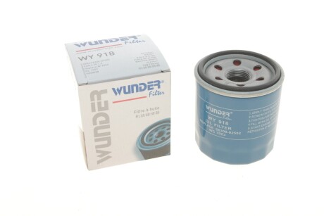 Фільтр масляний WUNDER - WUNDER FILTER WY 918