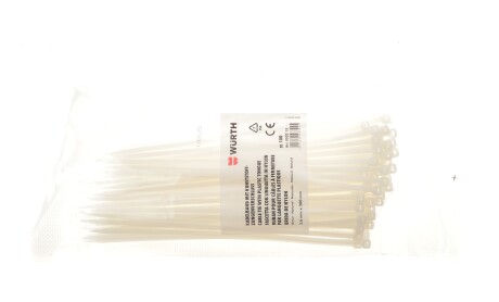 Набор стяжек пластиковых 3,"Набір стяжок пластикових 3 - WURTH 05021391000