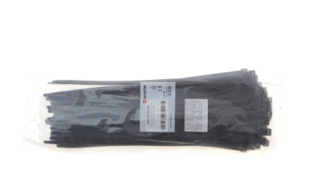 Набор стяжек пластиковых 7,"Набір стяжок пластикових 7 - WURTH 0502181УП100