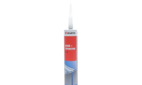 Клей-герметик комбінований поліуретановий K+D (300ml) (білий) - WURTH 08901001