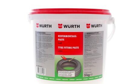 Паста монтажная для шин (5000g) (белая) - WURTH 08901221