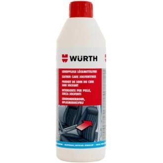 Очисник салону Leather Care Solventfree, 500мл - WURTH 0893012901