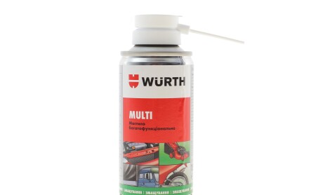 Спрей смазочно-очищающий MULTI универсальный (150ml) - WURTH 0893055415
