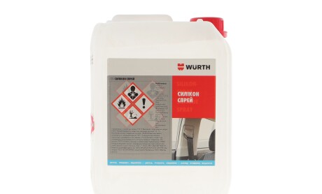 Смазка силиконовая Spray (5L) - WURTH 089322105