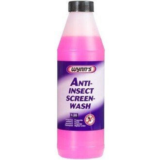 Омыватель стекла Anti-Insect Screen-Wash летний концентрат, 1л - Wynns W45202