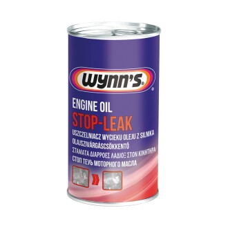 Присадка стоп-течь моторного масла Engine Oil Stop Leak герметик системы смазки 325мл - Wynns W50672