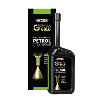 Комплексная присадка для бензинового двигателя "FORMULA GOLD" Petrol System Treatment 500мл - Wynns W70701 (фото 1)