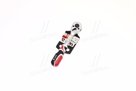 Тріскачка з вигнутою ручкою 1/4", 155 мм - YATO YT0730