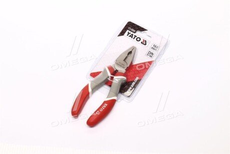 Плоскогубці комбіновані: L = 160 мм [6/60], шт - YATO YT-2006