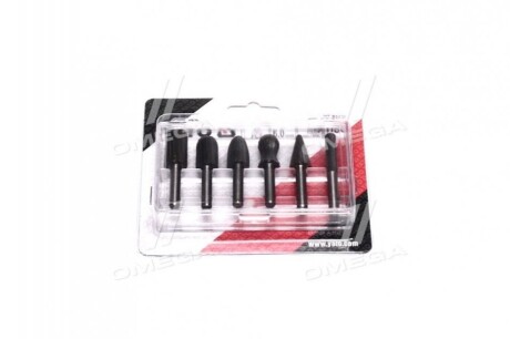 Набор фрез разной формы по металлу для дрели со шпинделем o 6 мм 6 шт. комплпро-во - YATO YT61711