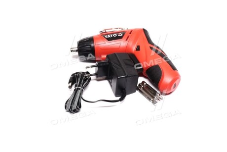 Викрутка акумуляторна Li-Ion, 1.3 АхГод, 3.6 В; F = 3 Nm - YATO YT82760