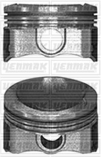 Поршень з кільцями і пальцем (розмір отв. 75,00/STD) CITROEN C-Elysee 1,2VTi - YENMAK 31-04105-000