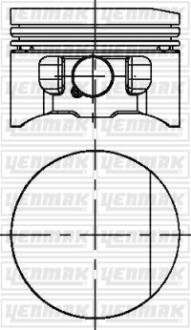 Фото vw поршень с кольцами і пальцем (размер отв. 81,01 / std) golf, passat 1.8 96-, audi a4/a6 (4ц) (adr, agn, apt, arg 125 ps) - YENMAK 31-04336-000 Vw поршень с кольцами і пальцем (размер отв. 81,01 / std) golf, passat 1.8 96-, audi a4/a6 (4ц) (adr, agn, apt, arg 125 ps) - YENMAK 31-04336-000