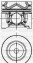 Поршень с кольцами і пальцем (размер отв. 75,00 /STD) CITROEN 1.6HDI 05- (4цл.) (1.6 HDI (DV6C) 9HE/DV6BDM/9HF/9HL/9HR/DV6C / 95-11…) - YENMAK 31-04496-000 (фото 1)