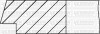 Комплект поршневих кілець OPEL Vectra c 2.2 (86.5/0.5) (1.2/1.5/2.5) - YENMAK 91-09221-050 (фото 2)