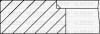 Комплект поршневих кілець FIAT Scudo 1.6i -00 (86.4/STD) (1.5/1.75/3) - (5891765) YENMAK 91-09395-000 (фото 1)