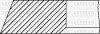 Комплект поршневих кілець (80,50/+0,50) (3,0/1,75/3,0) BMW 318/325/525/725 2.5 92-. OPEL Omega B 2.5TD - YENMAK 91-09613-050 (фото 2)