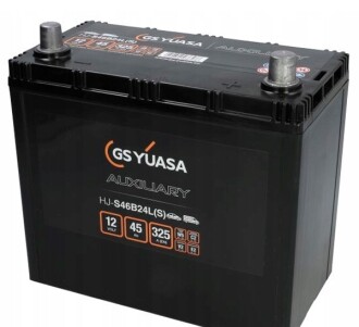 Автомобільний акумулятор 6СТ-45 АзЕ (S) R - YUASA HJ-S46B24L
