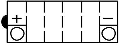 Фото 2 - Автомобильный аккумулятор YUASA YB14-A2 (YB14A2)