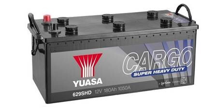 12V 220Ah Cargo Super Heavy Duty Battery 625SHD - YUASA YBX1632