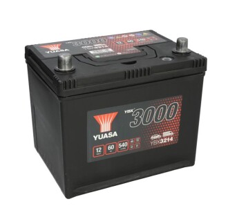 Фото 2 - Автомобільний акумулятор YUASA YBX3214