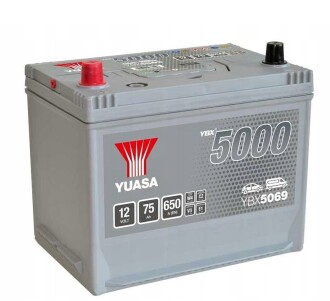 Автомобільний акумулятор 6СТ-75 Аз - YUASA YBX5069