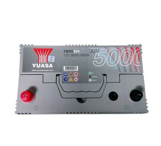 Фото 3 - Автомобільний акумулятор YUASA YBX5334