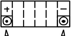 Фото 2 - Автомобильный аккумулятор YUASA YT14B-BS (YT14BBS)