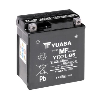 Аккумулятор - YUASA YTX7LBS (фото 1)