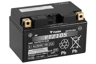 Мото 12v 9,1ah high performance mf vrla battery (gel) - YUASA YTZ10S