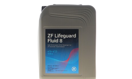Масло АКПП ATF (20L) (Lifeguard Fluid 8) - ZF 550076705
