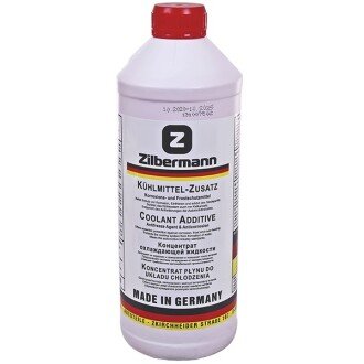 Антифриз-концентрат G12 Red Concentrate -80°C красный, 1,5л - Zilbermann 99022G12RED