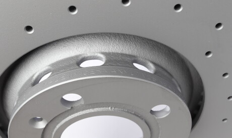 Фото 2 - Тормозной диск ZIMMERMANN 100.1242.52 (100124252)