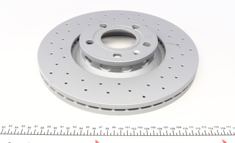Фото 6 - Тормозной диск ZIMMERMANN 100.1242.52 (100124252)