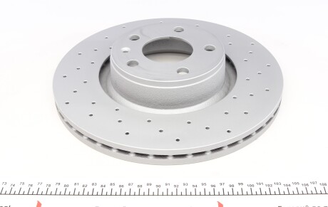 Фото 4 - Гальмівний диск ZIMMERMANN 100.3317.52