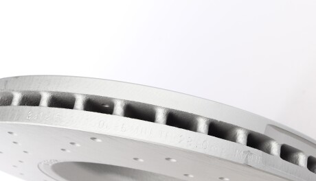 Фото 3 - Гальмівний диск ZIMMERMANN 100.3318.52 (100331852)