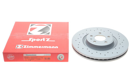 Фото 2 - Гальмівний диск ZIMMERMANN 100.3356.52 (100335652)