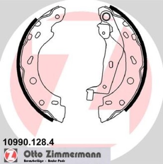 Комплект гальмівних колодок - (0001440V001, 4514230008, Q0001440V001) ZIMMERMANN 10990.128.4