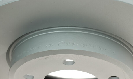 Фото 2 - Гальмівний диск ZIMMERMANN 150.1288.20 (150128820)