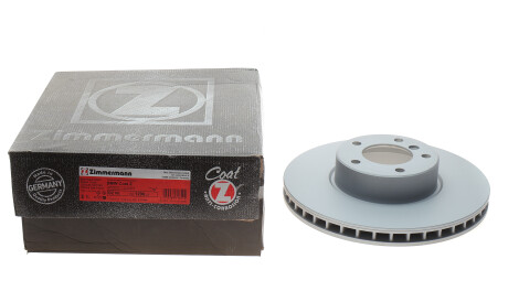 Фото 2 - Гальмівний диск ZIMMERMANN 150.1296.20 (150129620)